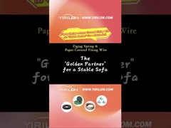 Pegas Perabot 3.8mm Pegas Zigzag Kawat Sofa Bed Bergulir