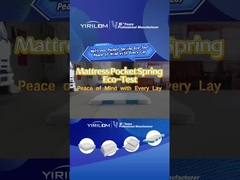 Membuat lebih murah 10 Inch 3 Zone Pocket Spring Coils untuk kasur