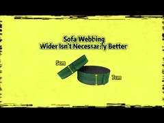 Kualitas Baik Premium 50mm Elastisasi Seat Webbing Sewing Tapes Tali Sofa